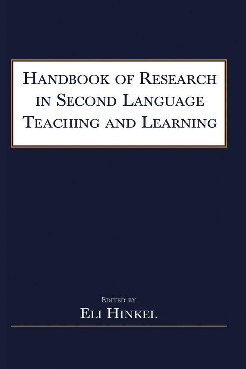Produktbild: Handbook of Research in Second Language Teaching and Learning