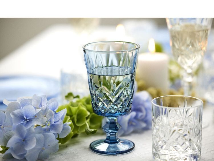 Produktbild: Weinglas Sorrento 30 cl 4 Stck. Blau
