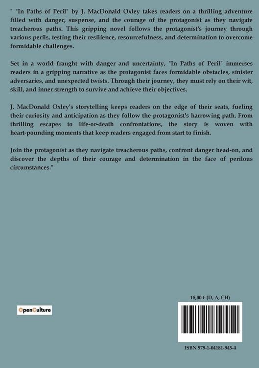 Produktbild: In paths of peril