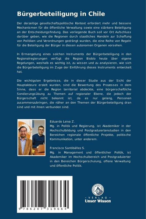 Produktbild: B&uuml;rgerbeteiligung in Chile