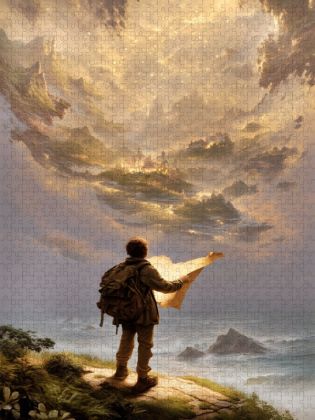 Produktbild: CALVENDO Puzzle Ein Motiv aus dem Kalender "Worlds Unwritten" | 1000 Teile Lege-Gr&ouml;&szlig;e 64x48cm Foto-Puzzle f&uuml;r gl&uuml;ckliche Stunden