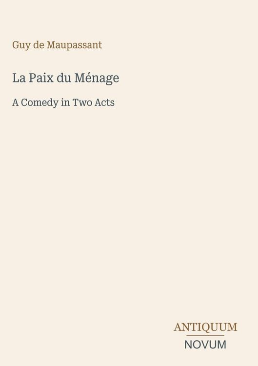 Produktbild: La Paix du M&eacute;nage
