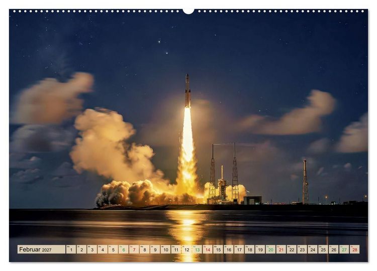 Produktbild: Jupiter, Motive inspiriert vom gr&ouml;&szlig;ten Planeten unseres Sonnensystems (Wandkalender 2027 DIN A2 quer), CALVENDO Monatskalender