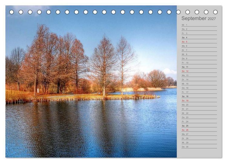Produktbild: Zwischen Harz und Heide (Tischkalender 2027 DIN A5 quer), CALVENDO Monatskalender