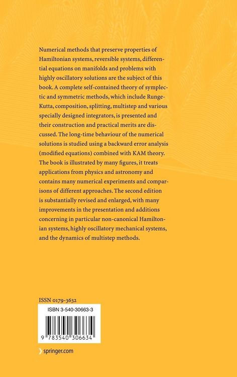Produktbild: Geometric Numerical Integration