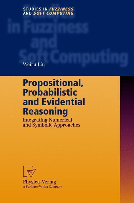 Produktbild: Propositional, Probabilistic and Evidential Reasoning