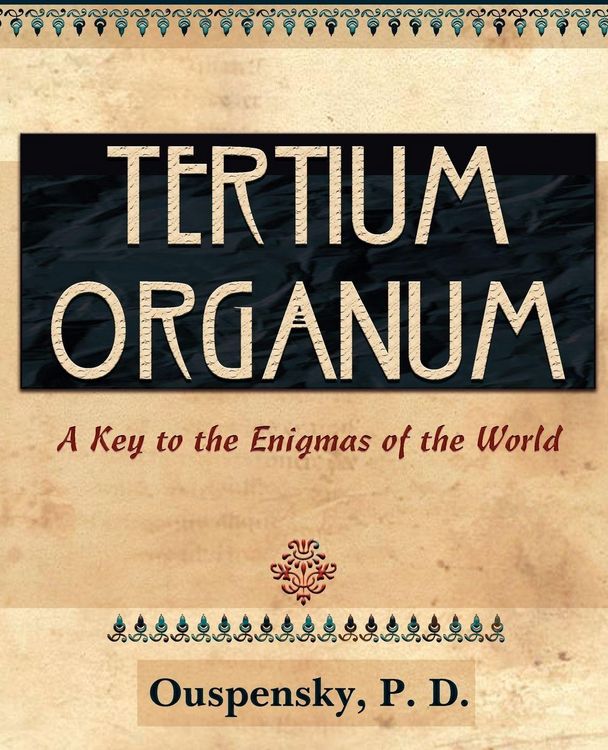 Produktbild: Tertium Organum (1922)