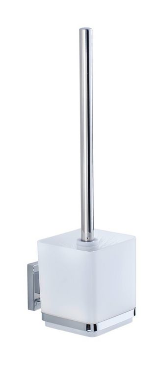 Produktbild: Vacuum-Loc&reg; WC-Set Mod. Quadro 2-teilig Edelstahl, WC-Garnitur und Toilettenpapierhalter, rostfrei