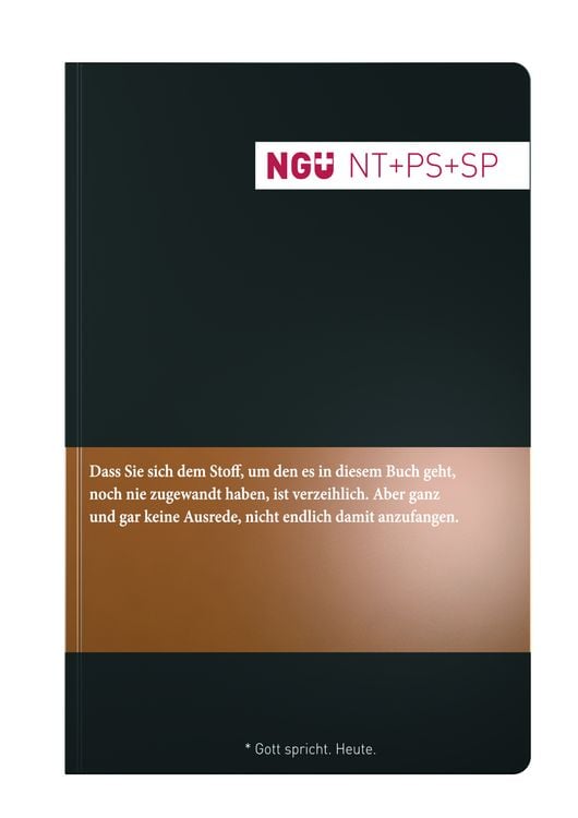 Produktbild: Neue Genfer &Uuml;bersetzung (NG&Uuml;) - Neues Testament mit Psalmen und Spr&uuml;chen