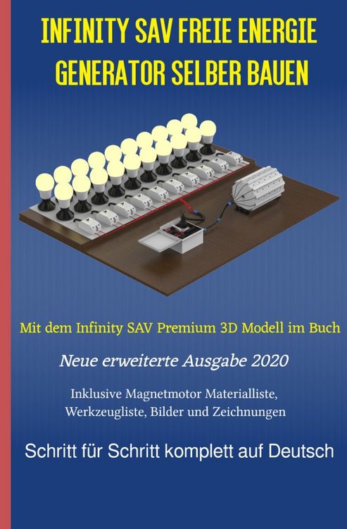Produktbild: Infinity SAV Freie Energie Generator selber bauen