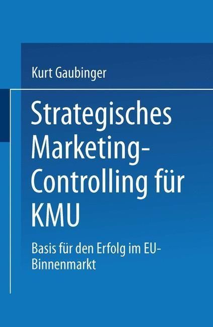 Produktbild: Strategisches Marketing-Controlling f&uuml;r KMU