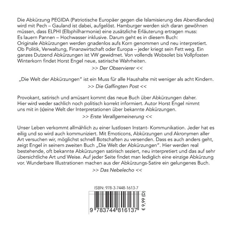 Produktbild: Die Welt der Abk&uuml;rzungen