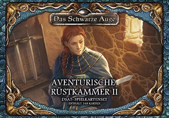 Produktbild: DSA5 - Aventurische R&uuml;stkammer 2 Spielkartenset