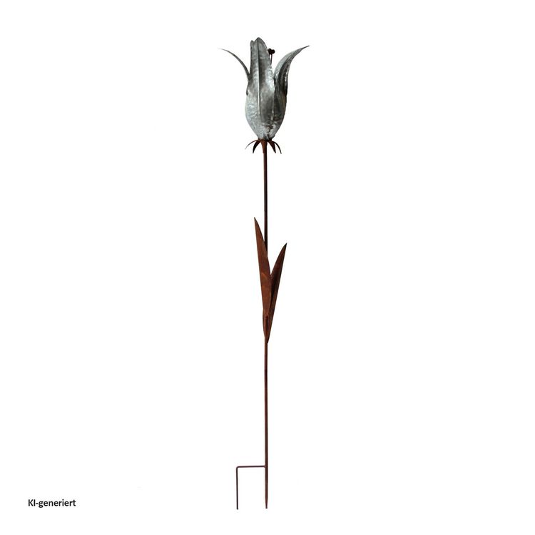 Produktbild: HTI-Living Blumenstecker Rostoptik Bl&uuml;te Celia Blumenstecker Rostoptik Bl&uuml;te Celia
