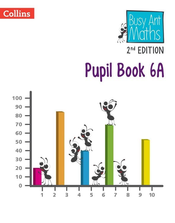 Produktbild: BUSY ANT MATHS 2ND_PUPIL BK 6A