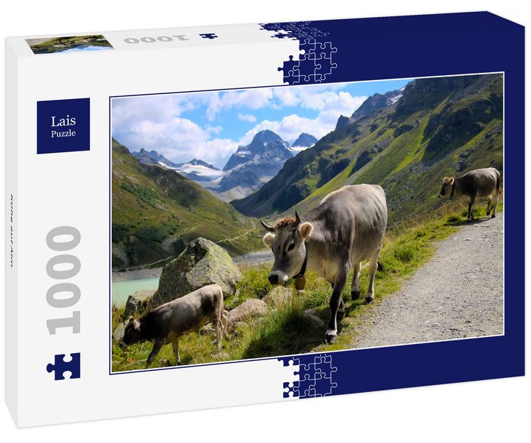 Produktbild: Lais Puzzle K&uuml;he auf Alm 1000 Teile