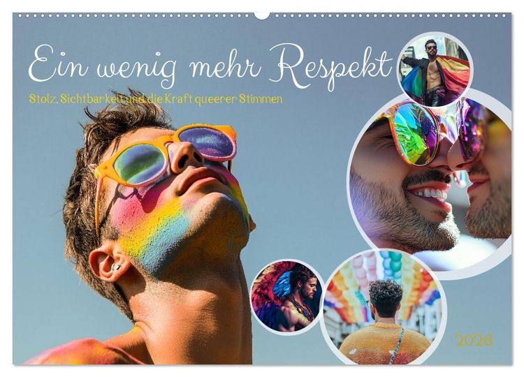 Produktbild: Ein wenig mehr Respekt (Wandkalender 2026 DIN A2 quer), CALVENDO Monatskalender
