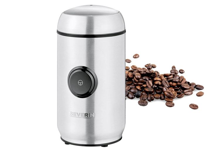 Produktbild: Severin KM 3879 KM 3879 Kaffeem&uuml;hle Edelstahl Edelstahl-Schlagmesser