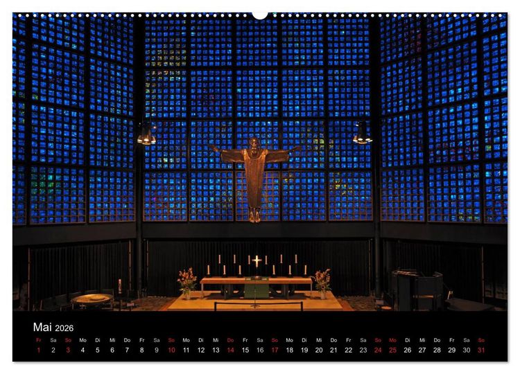 Produktbild: Orte des Glaubens (Wandkalender 2026 DIN A2 quer), CALVENDO Monatskalender