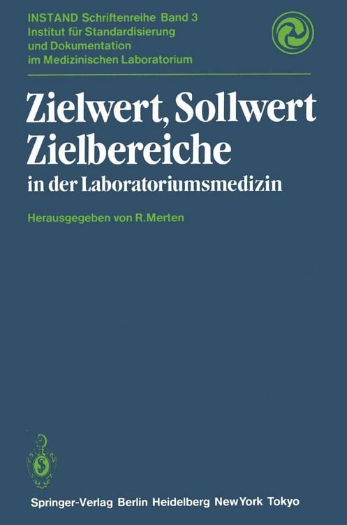 Produktbild: Zielwert, Sollwert Zielbereiche in der Laboratoriumsmedizin