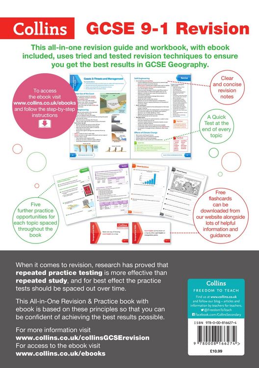 Produktbild: GCSE 9-1 Geography All-in-One Complete Revision and Practice