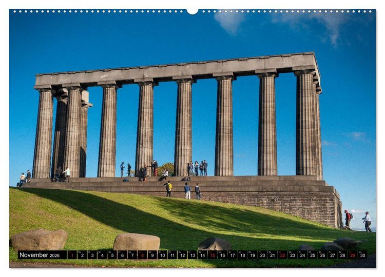 Produktbild: Blickpunkte SCHOTTLAND (Wandkalender 2026 DIN A2 quer), CALVENDO Monatskalender