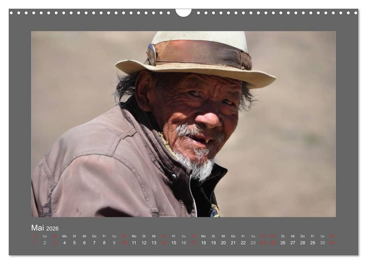 Produktbild: Tibet - Auf dem Dach der Welt (Wandkalender 2026 DIN A3 quer), CALVENDO Monatskalender