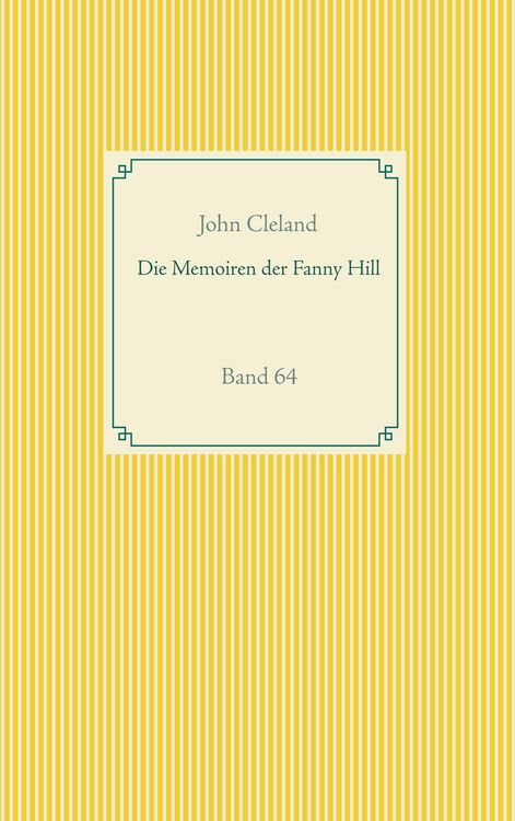 Produktbild: Die Memoiren der Fanny Hill