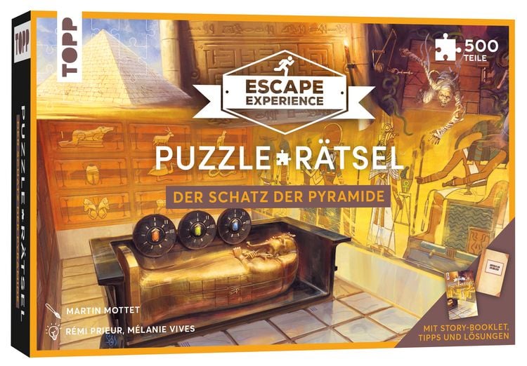 Produktbild: Escape Experience &ndash; Puzzle-R&auml;tsel &ndash; Der Schatz der Pyramide