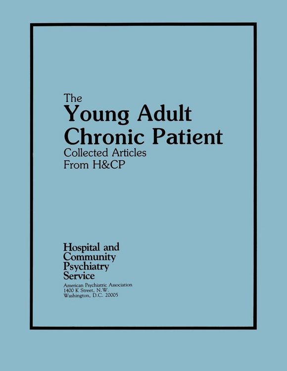 Produktbild: The Young Adult Chronic Patient