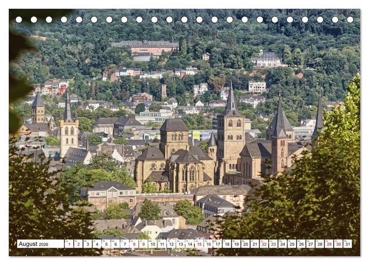 Produktbild: Romantisches Moselland (Tischkalender 2026 DIN A5 quer), CALVENDO Monatskalender