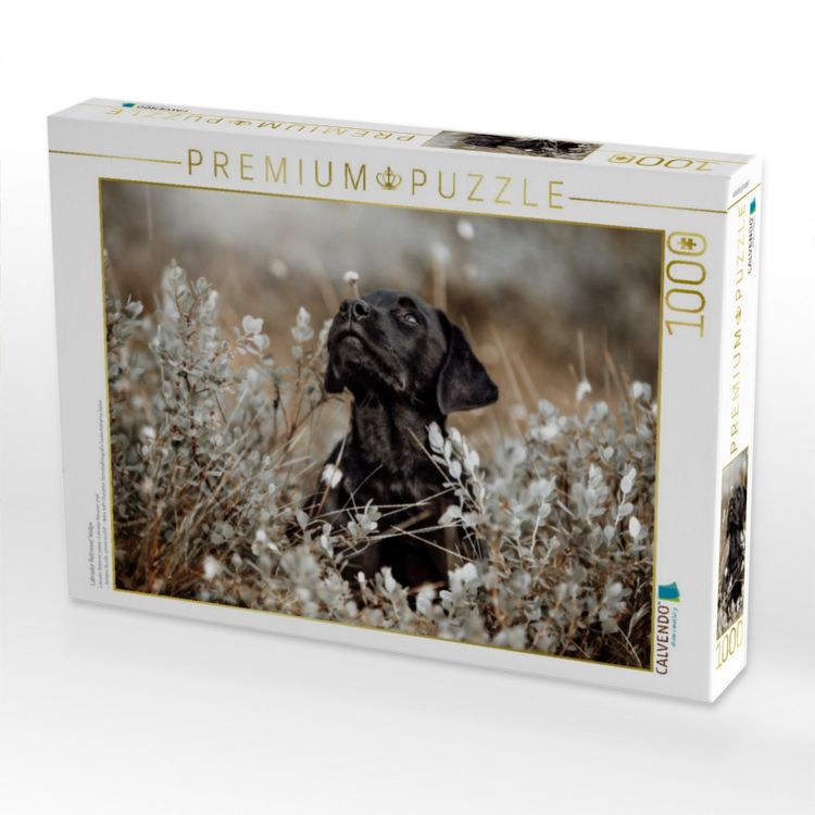 Produktbild: CALVENDO Puzzle Labrador Retriever Welpe | 1000 Teile Lege-Gr&ouml;&szlig;e 64x48cm Foto-Puzzle f&uuml;r gl&uuml;ckliche Stunden