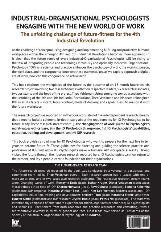 Produktbild: Industrial-Organisational Psychologists Engaging with The New World Of Work
