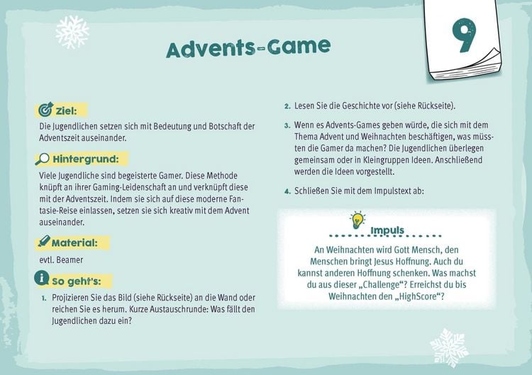 Produktbild: 24 plus X z&uuml;ndende Ideen f&uuml;r Advent und Weihnachten mit Jugendlichen