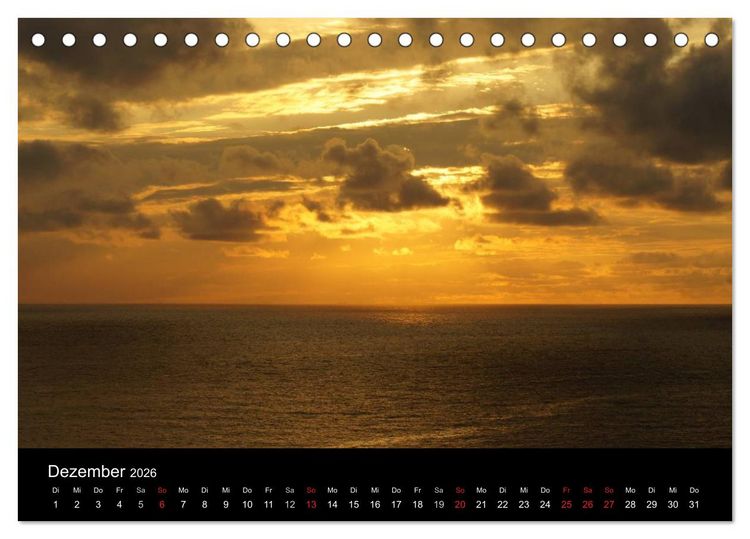 Produktbild: An der Nordsee (Tischkalender 2026 DIN A5 quer), CALVENDO Monatskalender