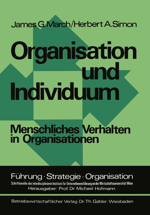 Produktbild: Organisation und Individuum