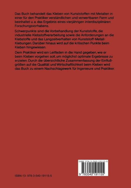 Produktbild: Kleben von Kunststoff mit Metall