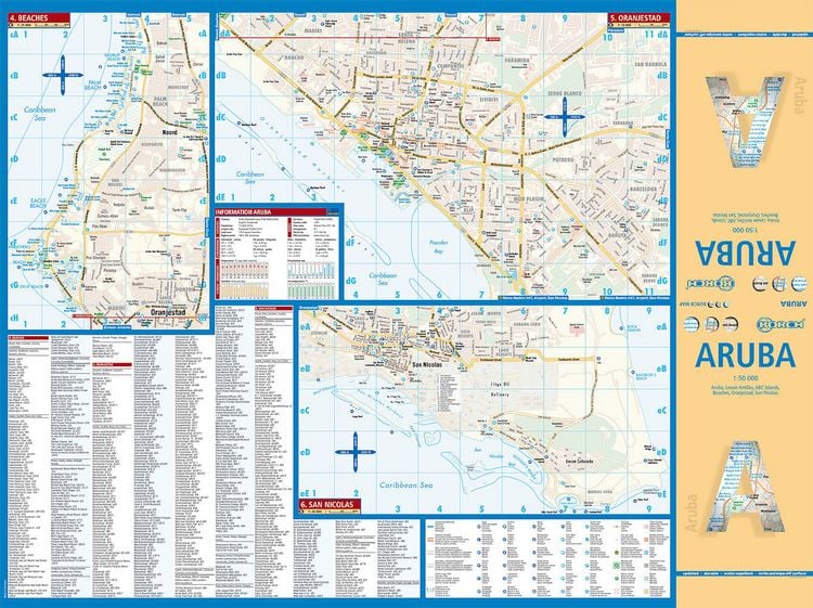 Produktbild: Aruba, Borch map