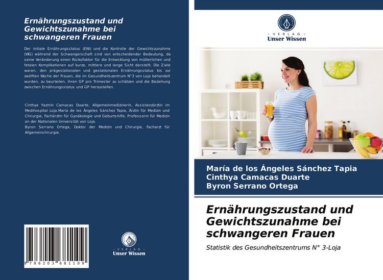 Produktbild: Ern&auml;hrungszustand und Gewichtszunahme bei schwangeren Frauen