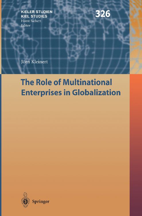 Produktbild: The Role of Multinational Enterprises in Globalization