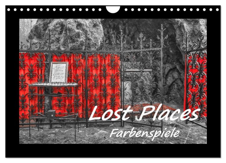 Produktbild: Lost Places - Farbenspiele (Wandkalender 2026 DIN A4 quer), CALVENDO Monatskalender