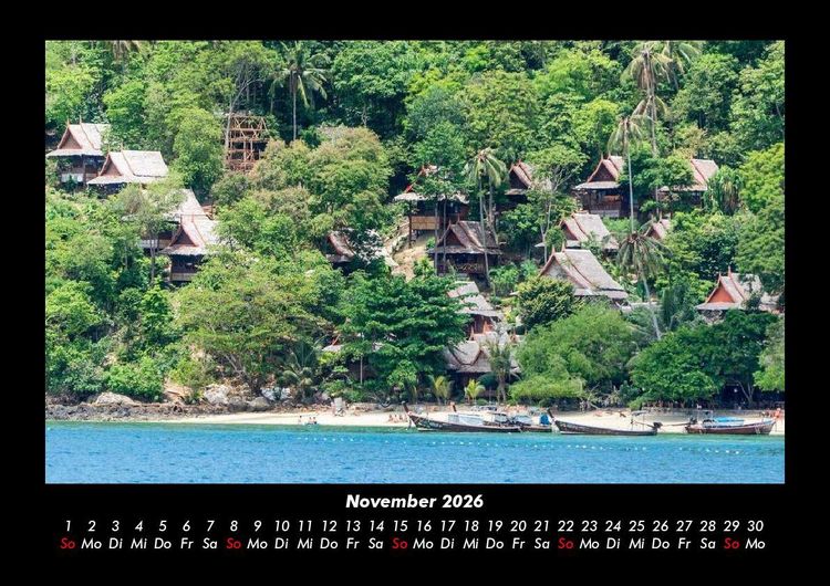 Produktbild: Indonesiens Sch&ouml;nheit 2026 Fotokalender DIN A3