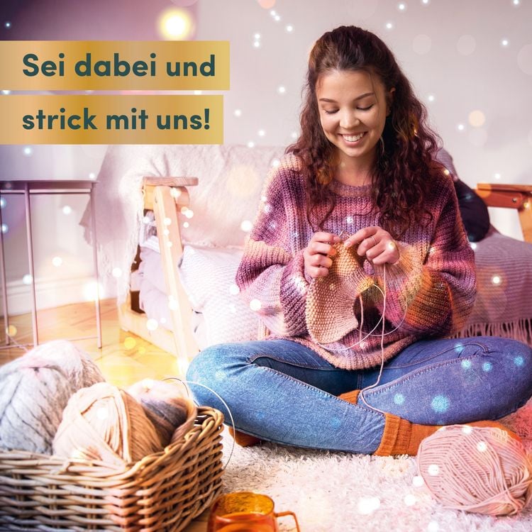 Produktbild: Let's knit! 24 Events im Advent