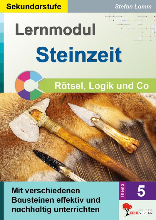 Produktbild: Lernmodul 5: STEINZEIT / R&auml;tsel, Logik und Co