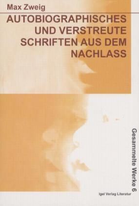 Produktbild: Autobiographisches und verstreute Schriften aus dem Nachlass