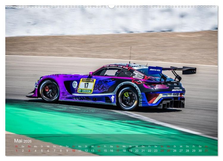 Produktbild: Motorsport aus Affalterbach (hochwertiger Premium Wandkalender 2026 DIN A2 quer), Kunstdruck in Hochglanz