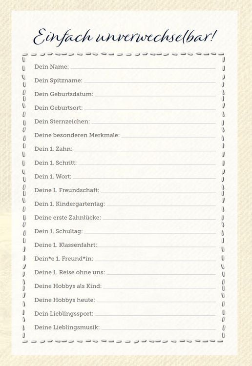 Produktbild: Von null auf 18! Deine Kindheit und Jugend