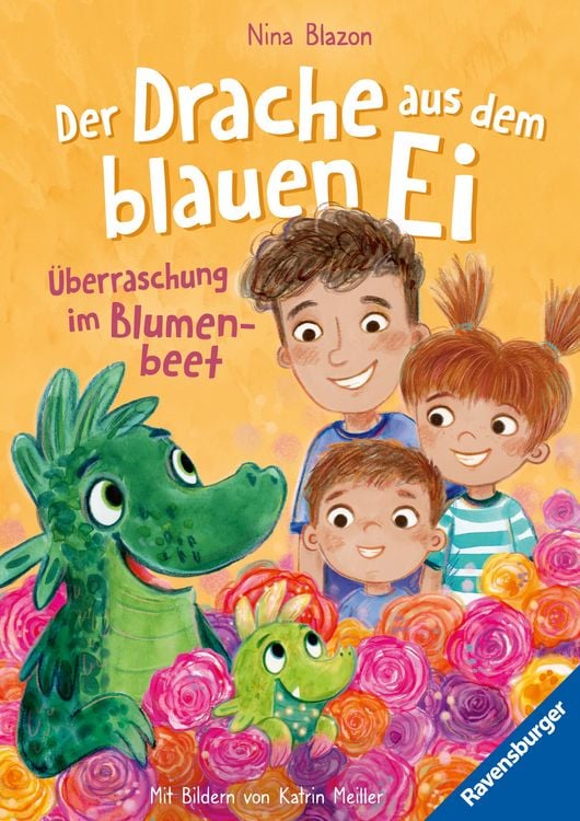 Produktbild: Der Drache aus dem blauen Ei. &Uuml;berraschung im Blumenbeet