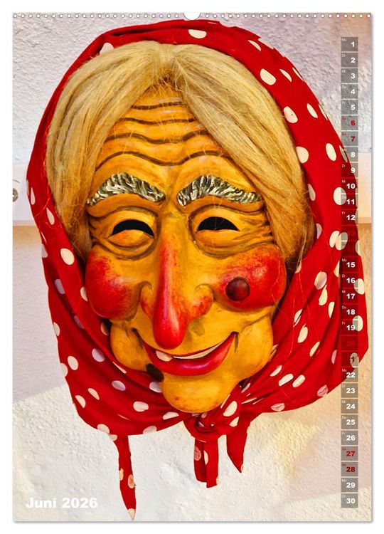 Produktbild: Leben, lachen, Narren (Wandkalender 2026 DIN A2 hoch), CALVENDO Monatskalender