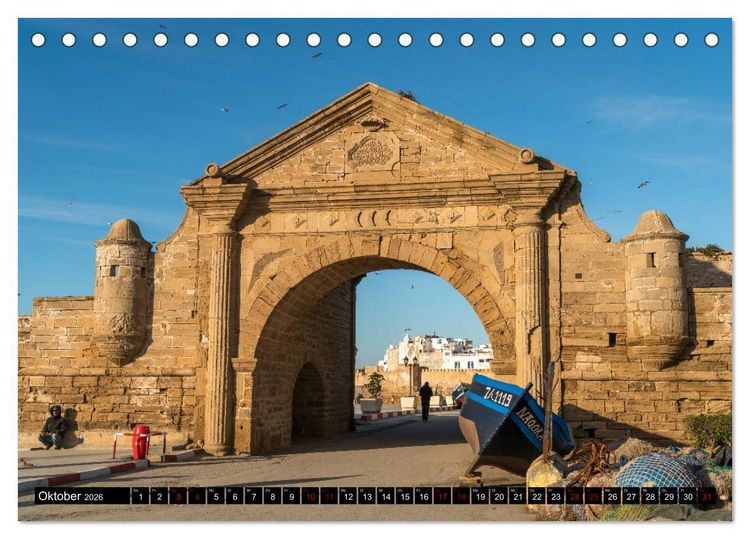 Produktbild: Marokko - Essaouira (Tischkalender 2026 DIN A5 quer), CALVENDO Monatskalender